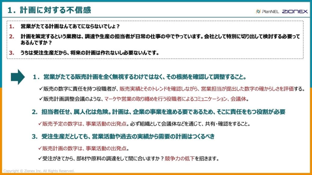 SCPに対する不信感